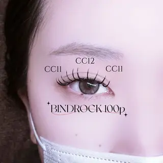 マツエク・マツパ 🎀束感/バインド 🩰Izumi👀のマツエク・マツパデザイン