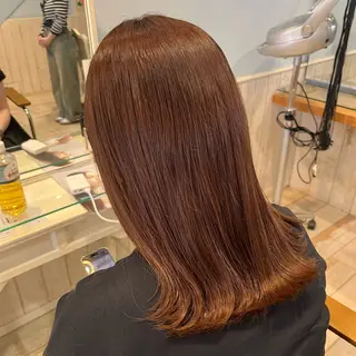 セミロング 北千住✩.*˚ さきのヘアスタイル