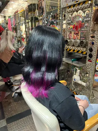 セミロング カラー KOYA ｺﾔのヘアスタイル