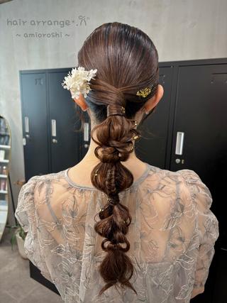 ロング ヘアアレンジ ALLEN hair /まなのヘアスタイル