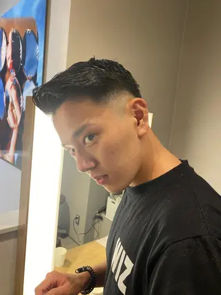 メンズ unopulir 景山 凌のヘアスタイル