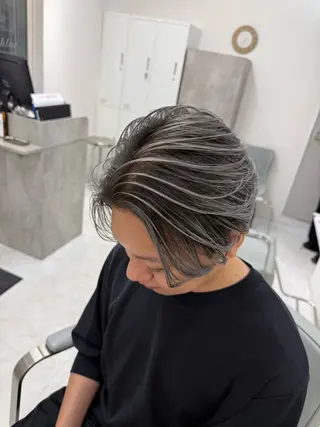 カラー メンズ 【バレイヤージュ】 🔥メンズRYUTAのヘアスタイル
