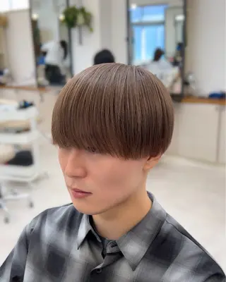 カラー メンズ 千葉 ホシトのヘアスタイル