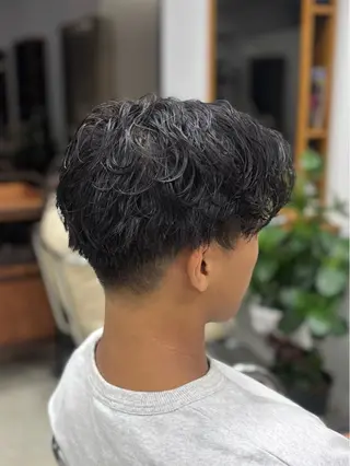 パーマ メンズ 🌼hana/メンズ カット／新越谷🌼のヘアスタイル