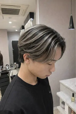 カラー メンズ バレイヤージュ特化｜ Takuのヘアスタイル