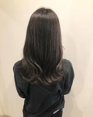 セミロング カラー ニュアンスカラー🫧 加納のヘアスタイル