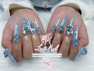 ロング Linanail Nambaのマツエク・マツパデザイン