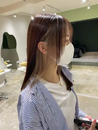 ロング Sabby氏川洸希 パーマのヘアスタイル