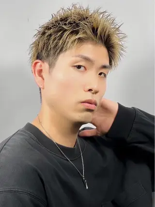 ショート メンズ 柴田 嘉文のヘアスタイル