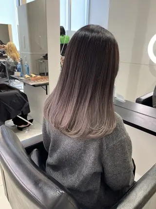 ロング カラー 宮嶋 蓮のヘアスタイル