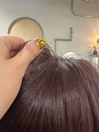カラー 透明感カラー/ハイト ーン/モード/kaoのヘアスタイル