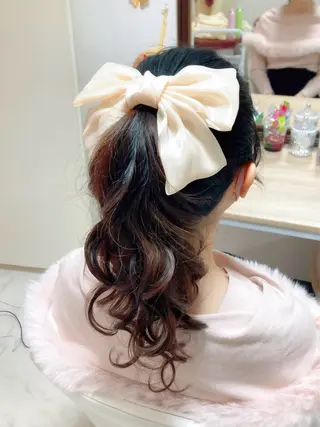 ロング ヘアアレンジ 新宿ヘアセットメイク Asa-mのその他イメージ
