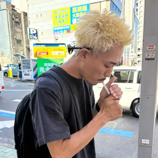 メンズ ヨシカワ タツキのヘアスタイル