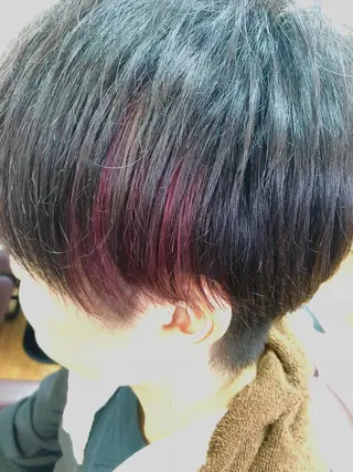 ショート カラー メンズ 🏝川津瑛二🧖♀ 極上パーマ&カラー⭕のエステ・リラクイメージ