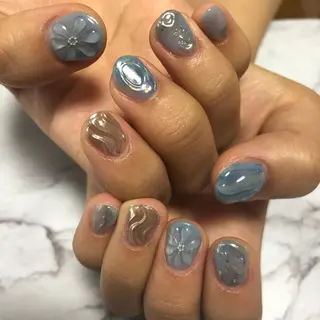 ネイル kiki nail &brow二子玉川のネイルデザイン