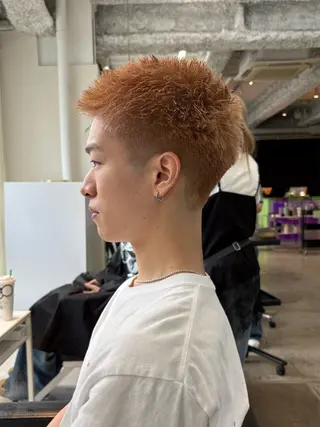 カラー メンズ ANY/メンズ特化/ シバヤ ユウキのヘアスタイル