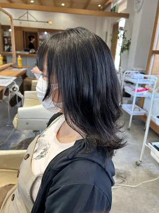 ミディアム 佐藤 悠生 メンズパーマ.カットのヘアスタイル