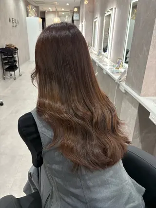 ロング 🖤韓国系🇰🇷カ ラーkokona🖤のヘアスタイル