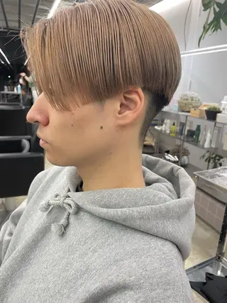 ショート カラー メンズ 艶髪/透明感カラー tawadaのヘアスタイル