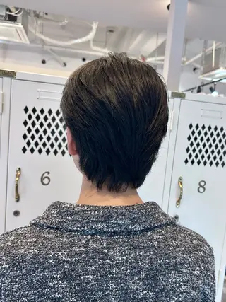 ミディアム メンズ 💫カットモデル💫 レディース特化/のまのヘアスタイル
