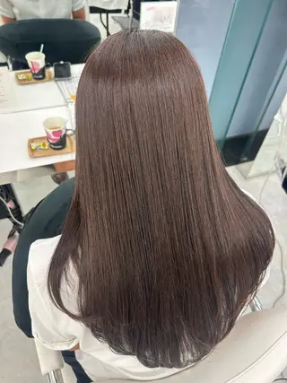ロング ハイトーン🌟/ 暖色カラー/あこ🎀のヘアスタイル