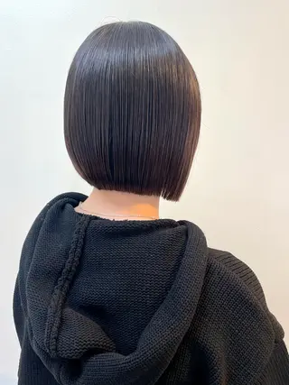ショート 石川玲菜/ ボブ/銀座のヘアスタイル