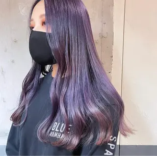 ロング kiyono ⭐︎ダブルカラーのヘアスタイル