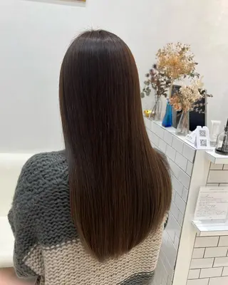ロング カラー 京都河原町/艶髪/ 西田晴香のヘアスタイル