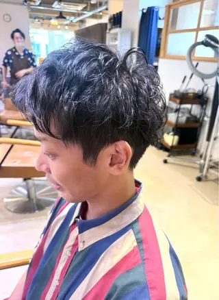 パーマ メンズ DEUCE hair /堀 日暖のヘアスタイル
