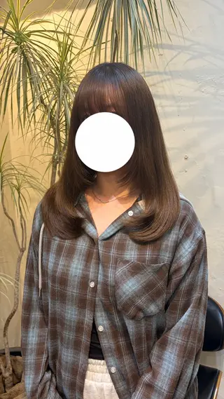 ロング 🐰レイヤーカット/ メンズ/ゆな🐰のヘアスタイル