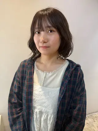 ショート 渡部 円/パーマ /ニュアンスパーマのヘアスタイル