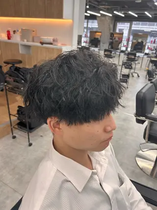 パーマ メンズ カットモデル募集中 新潟万代/こたろ🐯のヘアスタイル