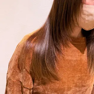 ロング 飯島 成美のヘアスタイル