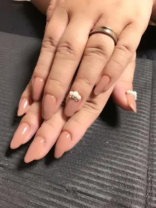 ネイル モチの良さ◉ フィルインネイル♡のネイルデザイン