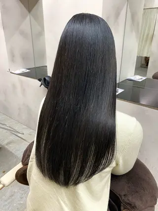 ロング カラー パーマ 木村 蓮のヘアスタイル