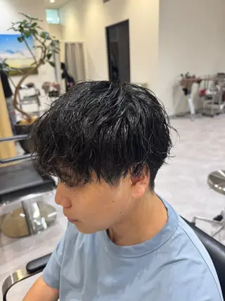 ショート 髪質改善/縮毛矯正 /メンズパーマ川田のヘアスタイル