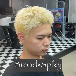 ショート カラー ヘアアレンジ メンズ MENIN メンズ サロン 望月 涼太のヘアスタイル