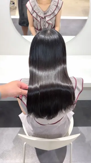 ミディアム カラー 絹髪質感TR💫 レイヤーカット/熊澤のヘアスタイル