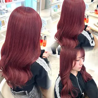 ロング カラー 暖色/ブリーチカラー 🎀 M i k uのヘアスタイル