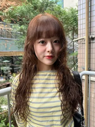 ロング 渋谷/透明感カラー 🫧【あまね】のヘアスタイル