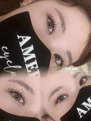 マツエク・マツパ AMERI nana🩵のマツエク・マツパデザイン