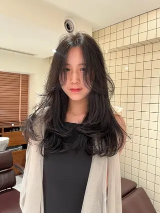 ロング カラー ヘアセット🎀パーマ Tsubasaのヘアスタイル