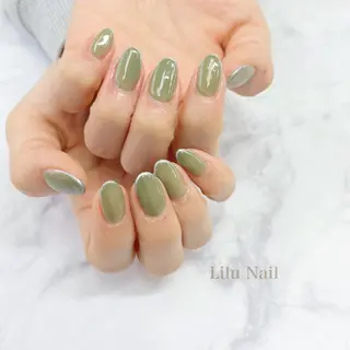 ネイル モチの良さ◉ フィルインネイル♡のネイルデザイン