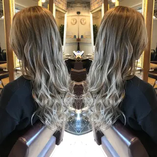 ロング カラー 美髪・艶髪特化美容師 RYOJIのヘアスタイル