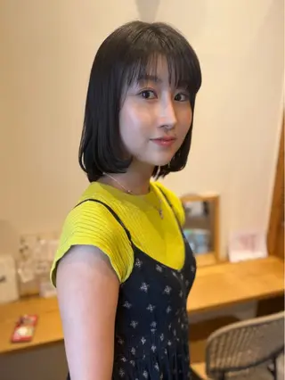 ミディアム カラー ‎🤍江坂 ハヤシアヤナ‎🤍のヘアスタイル