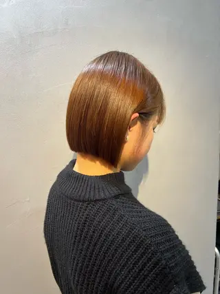 ショート 神戸ボブ✂️ ioe三宮/田 伸佳のヘアスタイル
