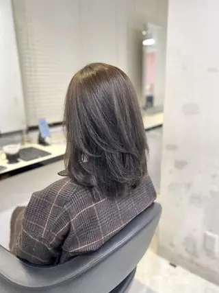カラー 🪞official THREE 横浜🎀のヘアスタイル