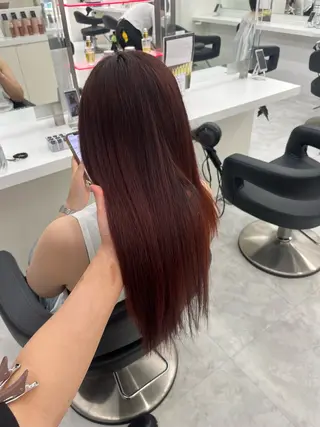 カラー 🍒暖色ダブルカラー /FUKA🍒のヘアスタイル