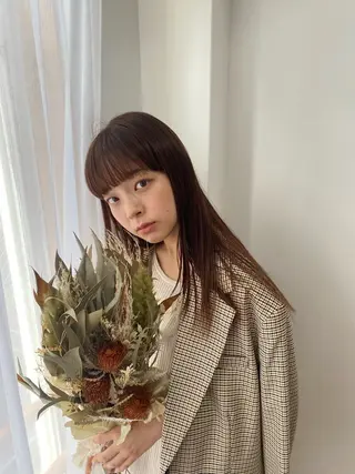 ロング カラー 美容室 sanctuaryのヘアスタイル