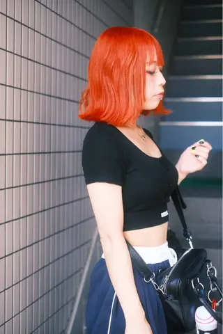 ショート カラー ヘアアレンジ 個性爆弾💣 ダブルカラー/ゆかのヘアスタイル